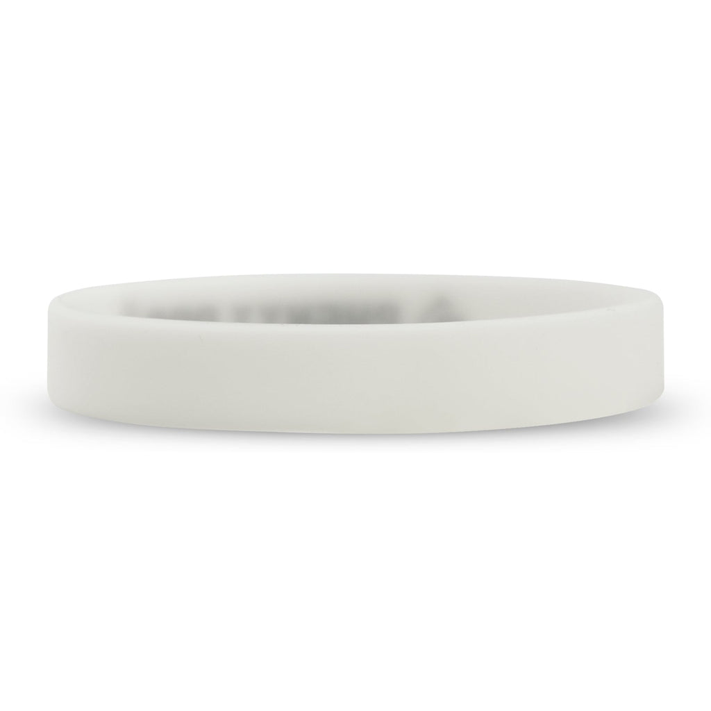Wristband | Logo Silicone Wristband – White
