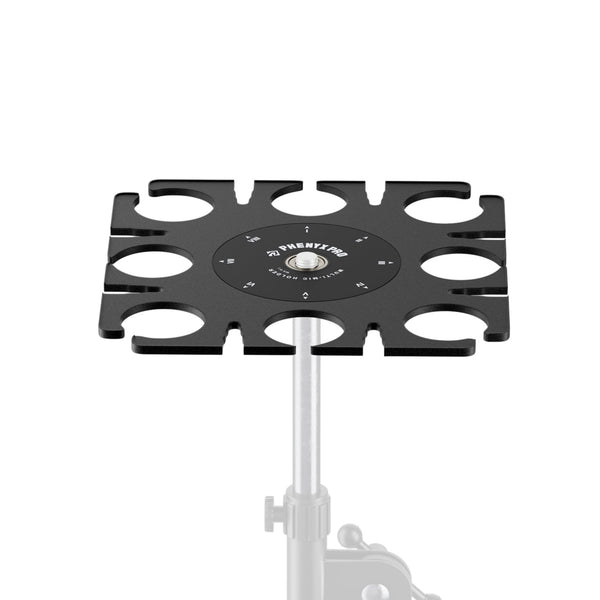 MA-H1 | 8-Slot Multi-Microphone Holder for wired & Wireless Mic