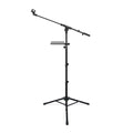 MA-S1 | Adjustable Microphone Stand w/ Large Tray & Dual Mic Clips