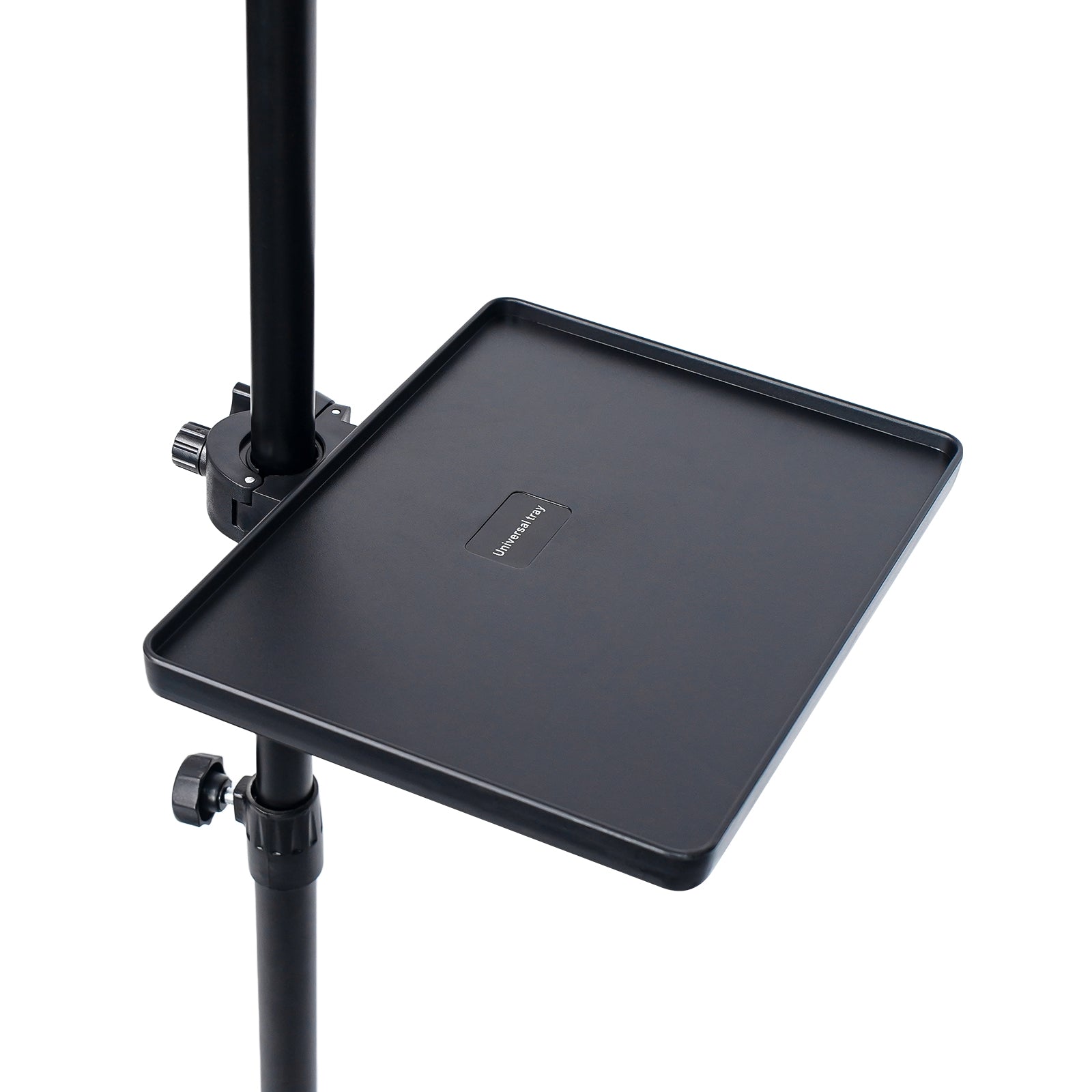 MA-S1 | Adjustable Microphone Stand w/ Large Tray & Dual Mic Clips