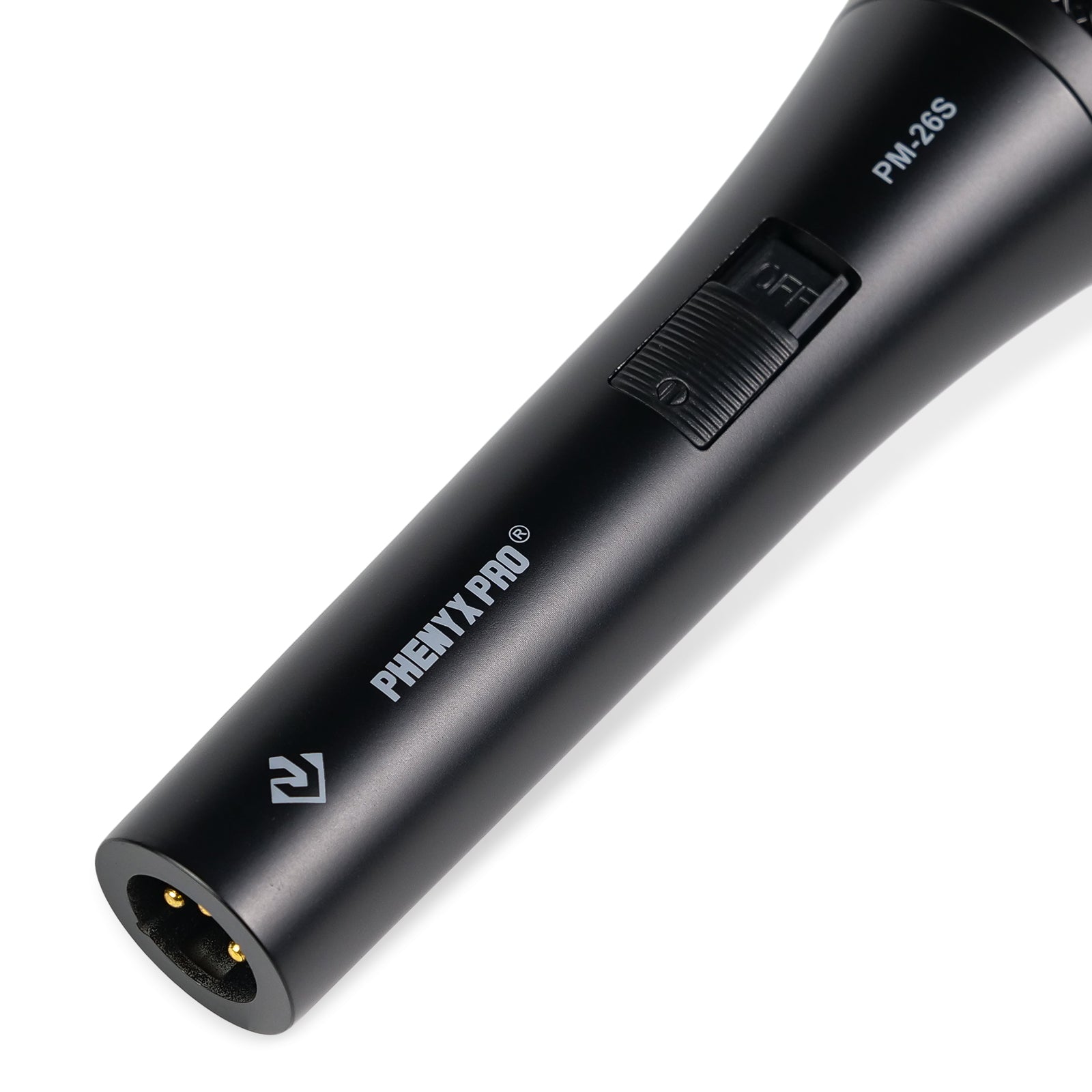 PM-26S | Wired Dynamic Supercardioid Vocal Microphone with ON/OFF Switch