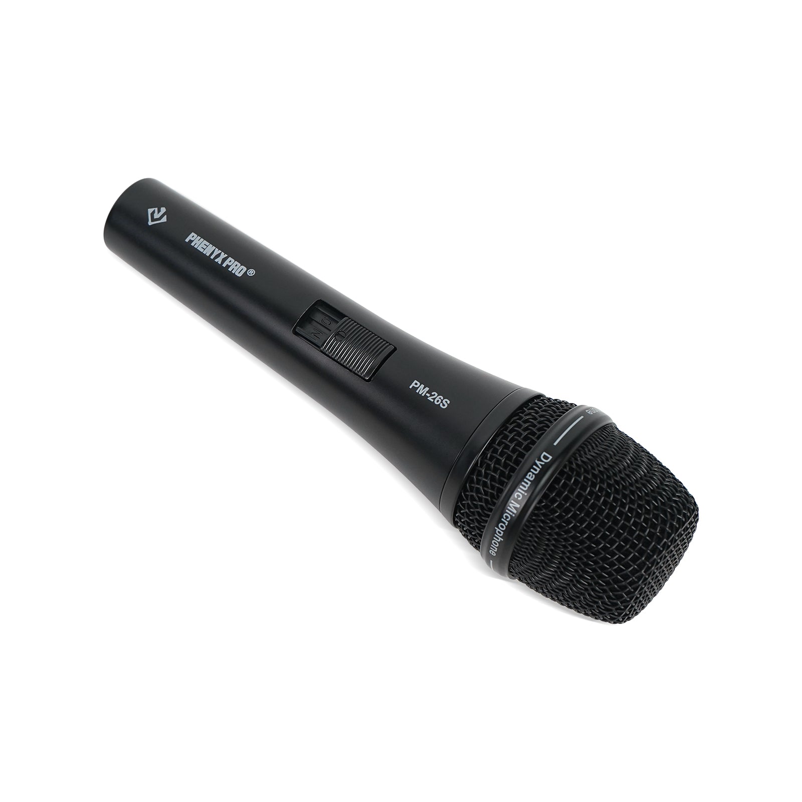 PM-26S | Wired Dynamic Supercardioid Vocal Microphone with ON/OFF Switch