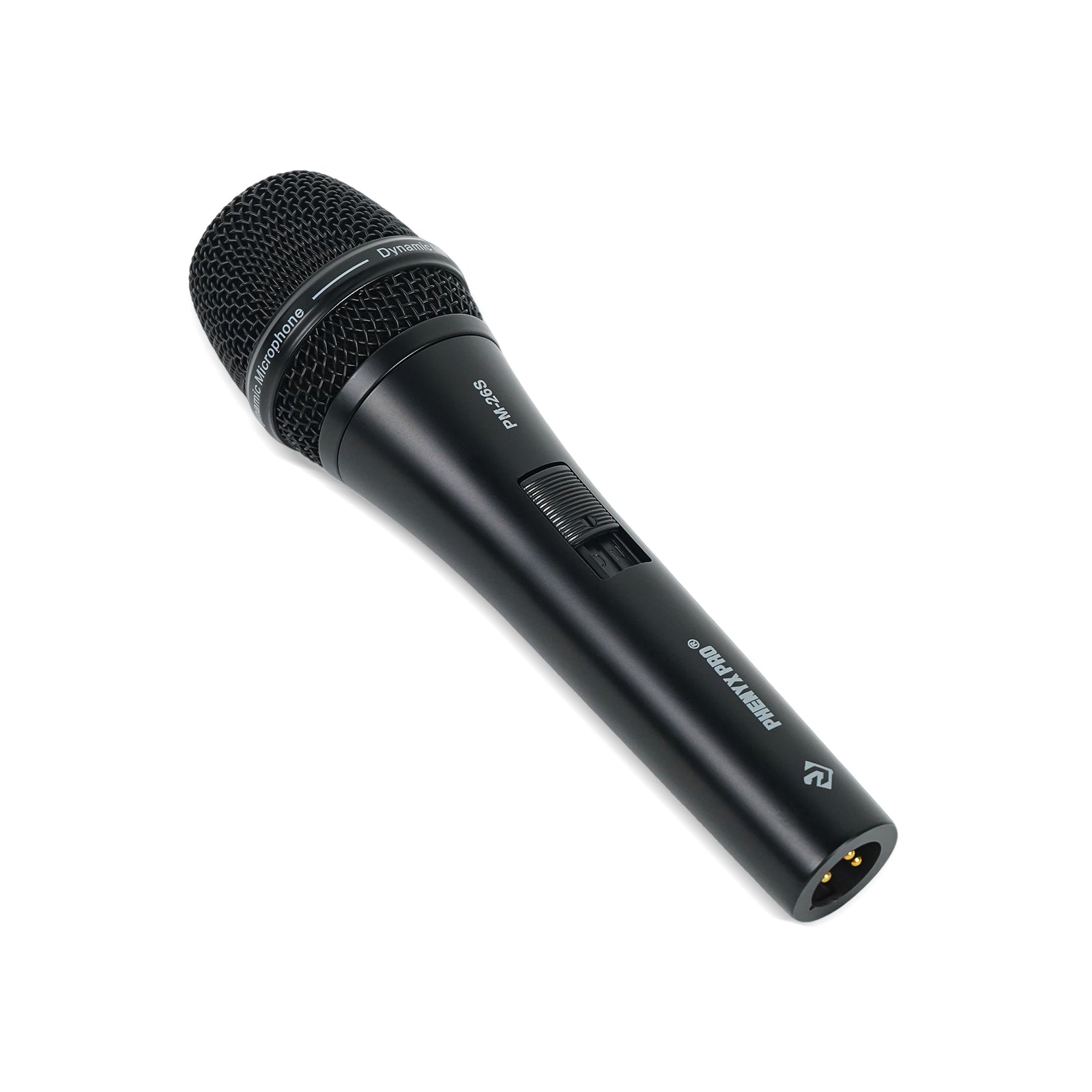 PM-26S | Wired Dynamic Supercardioid Vocal Microphone with ON/OFF Switch