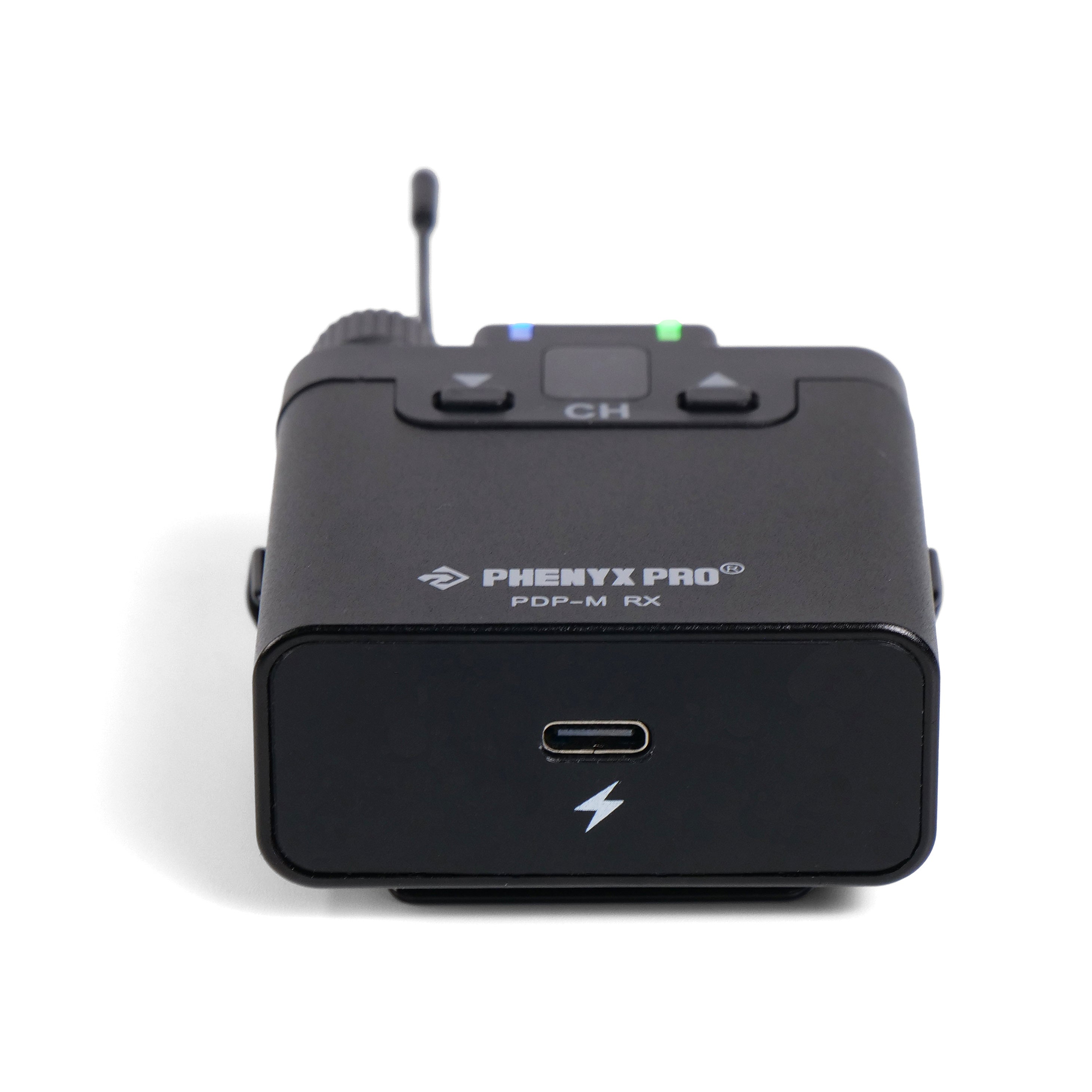 PMR-P-900 | Bodypack Receiver for PDP-M Wireless In-ear Monitor System w/16 UHF Channels