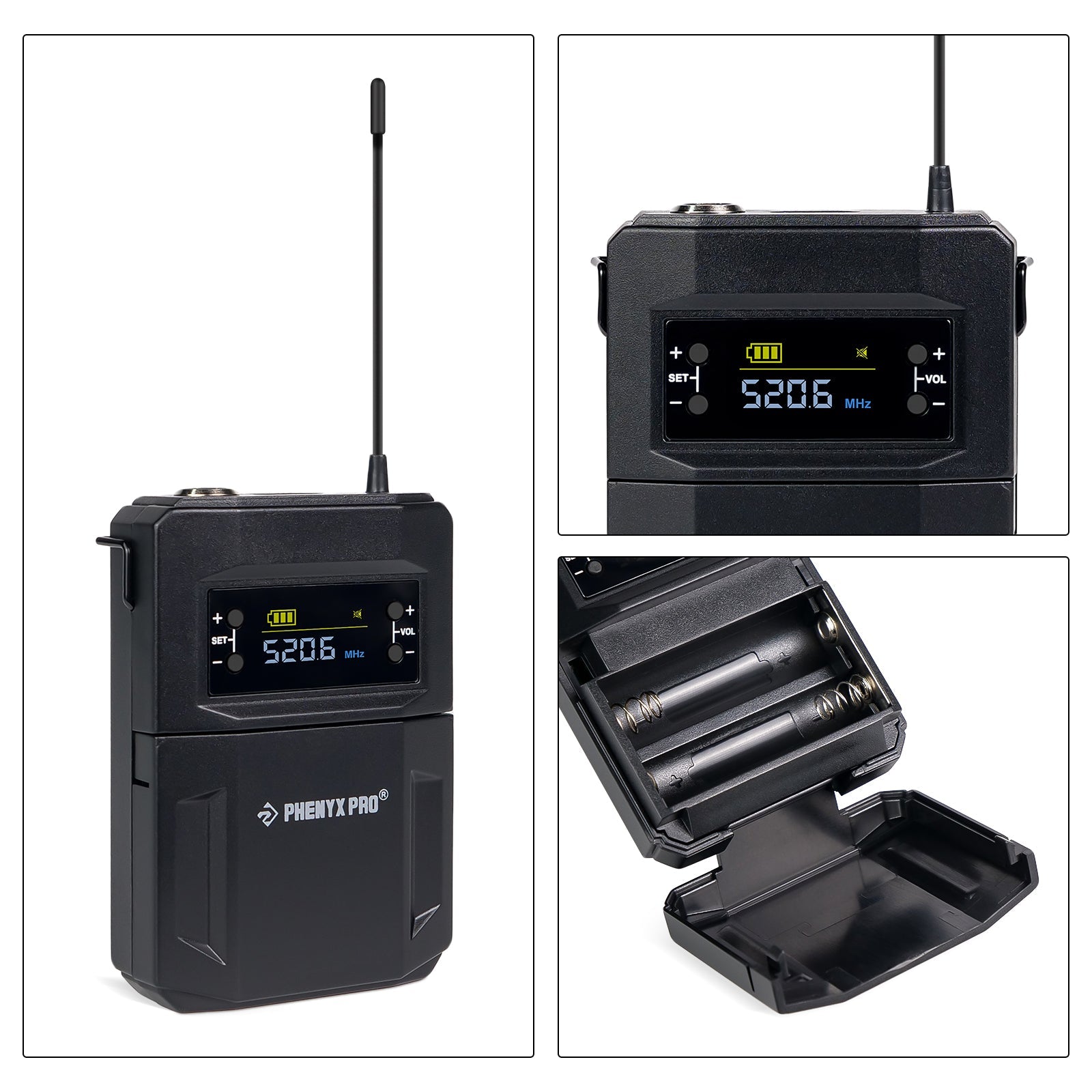 PWB-4200 | Wireless Bodypack Transmitter for PTU-52/5200/4200