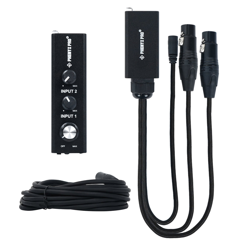 PWM-10 | Dual-Channel Wired in-Ear Monitor Amplifier w/ Stereo&Mono Mode