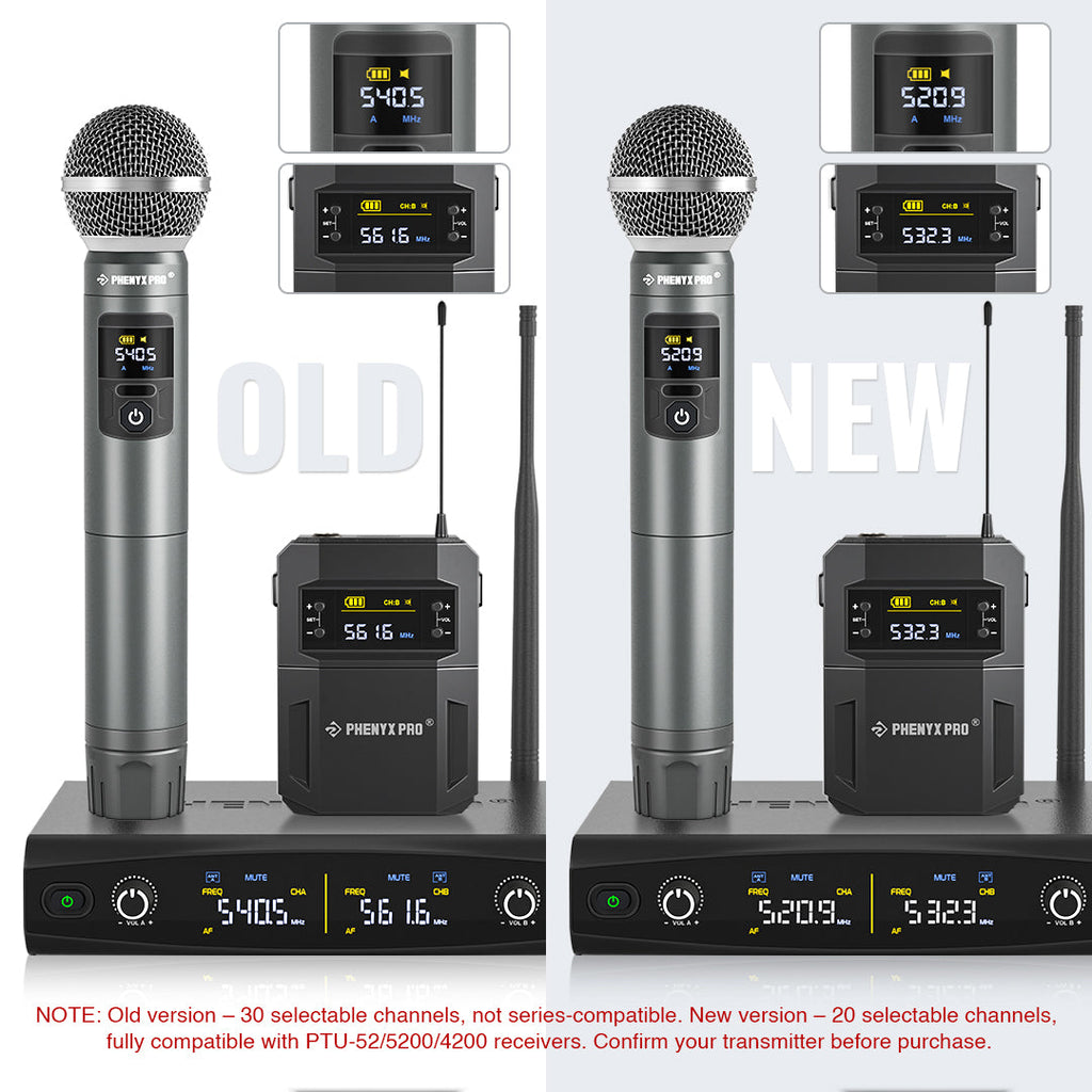 PWH-4200 | Wireless Handheld Microphone for PTU-52/5200/4200